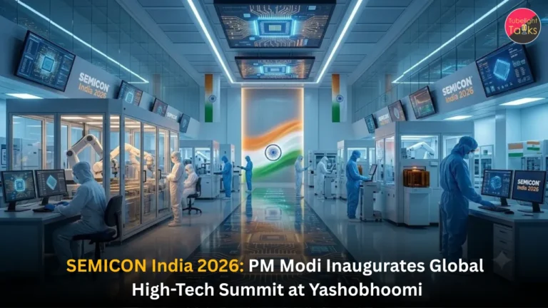 SEMICON India 2026 PM Modi Inaugurates Global High-Tech Summit at Yashobhoomi