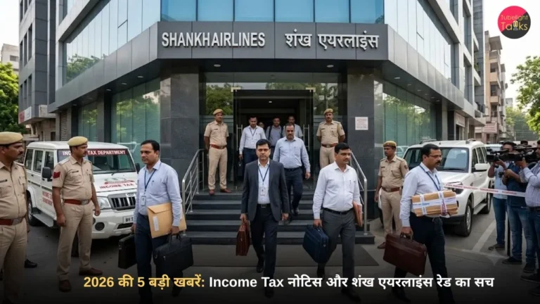 शंख एयरलाइंस कार्यालय पर Income Tax विभाग की छापेमारी
